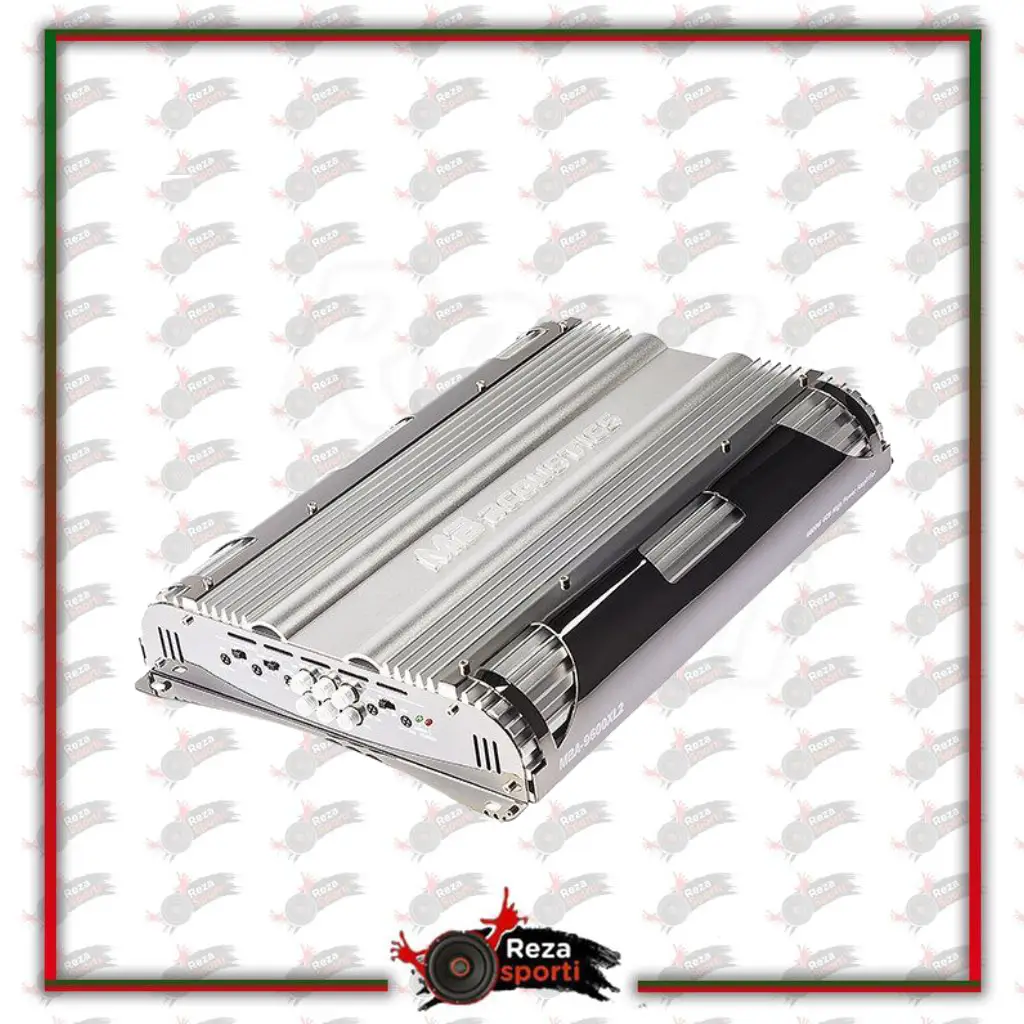 آمپلی فایر خودرو ام بی آکوستیکس مدل MBA-9600XL2 1 آمپلی فایر خودرو ام بی آکوستیکس مدل MBA-9600XL2