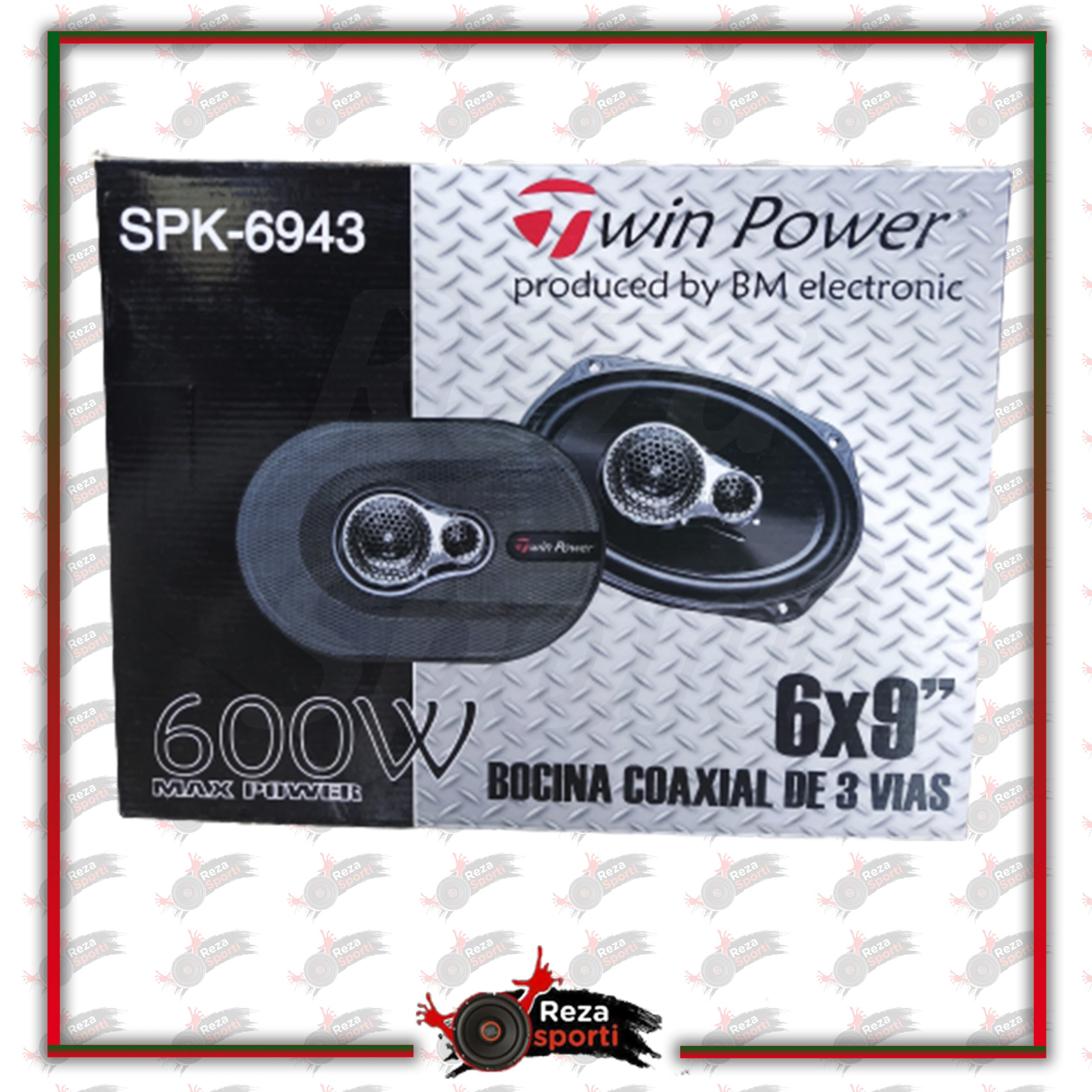 اسپیکر خودرو TwinPower مدل SPK-6943