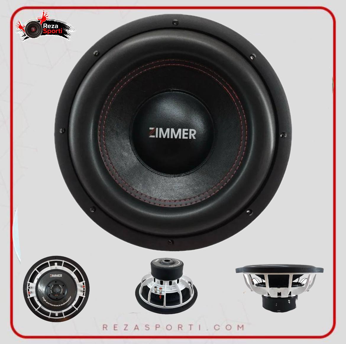 ساب ووفر زیمر مدل ZS-W1201 1 ساب ووفر زیمر مدل